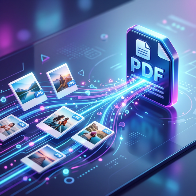 How to Combine JPG Images into One PDF Online for Free (No Upload)