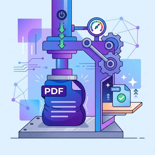 How to Reduce PDF File Size Below 2MB for Free (No Upload) — 2026 Guide